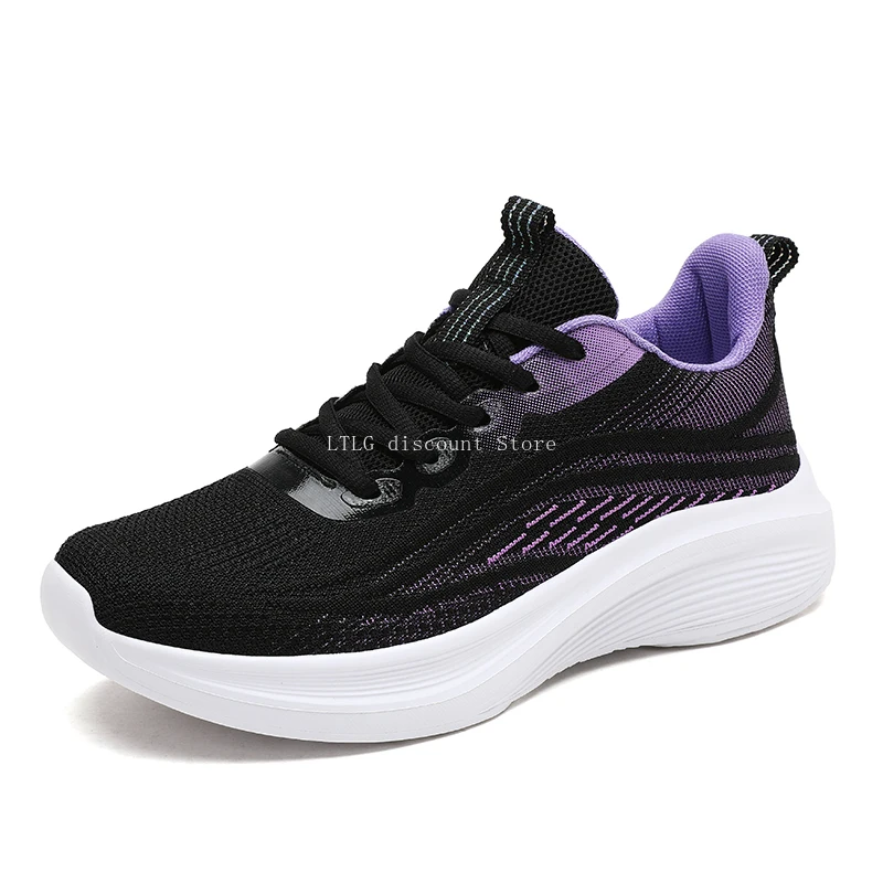 8838 Women's Sports Shoes 2024 Spring Brand Special Running Sneaker Elegant Low Heel Casual Women's Lace Up Vulcanized Shoe