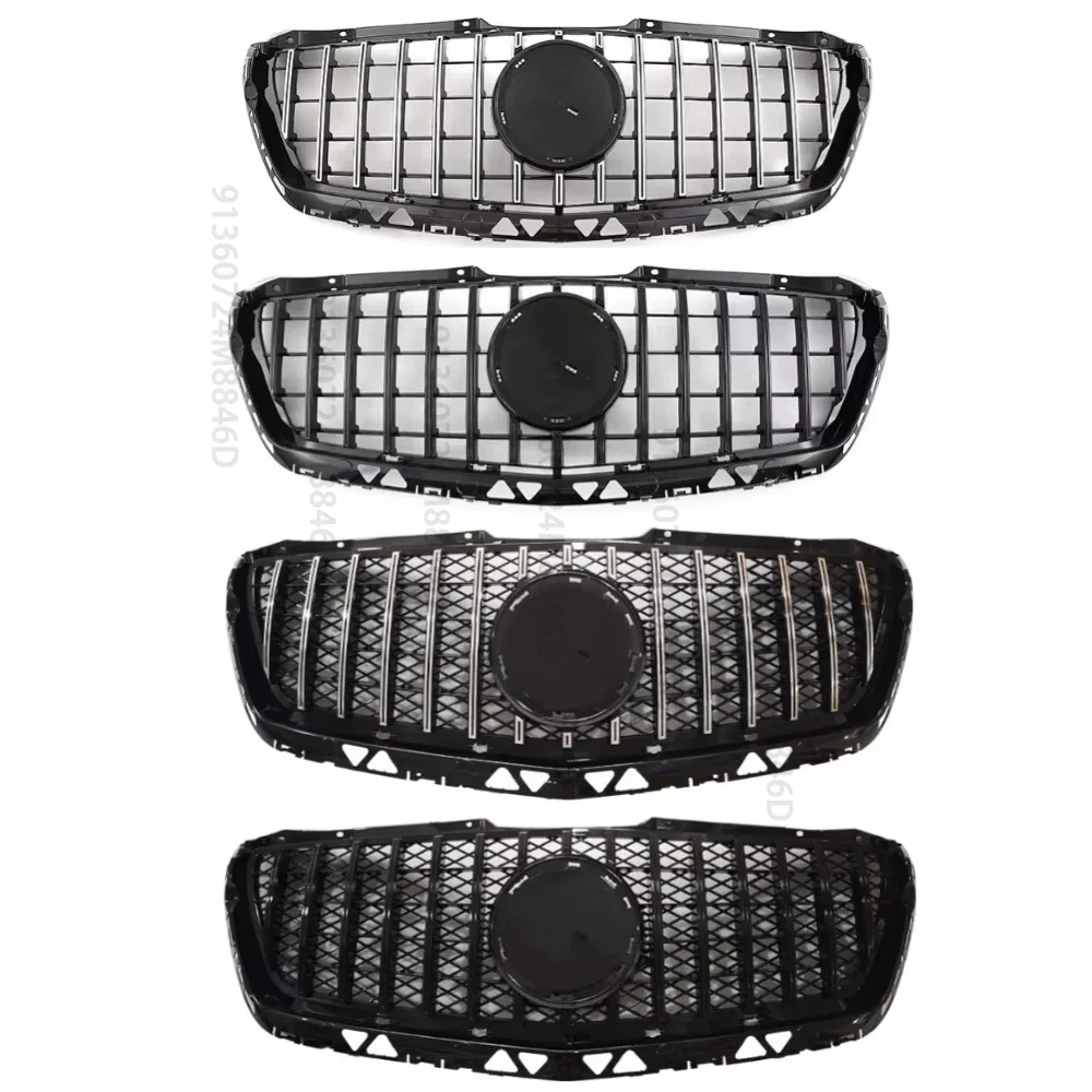 

Передняя решетка радиатора, глянцевый черный ABS, замена для Mercedes-Benz Sprinter W906 2010-2016, внешний аксессуар для автомобиля послепродажного обслуживания