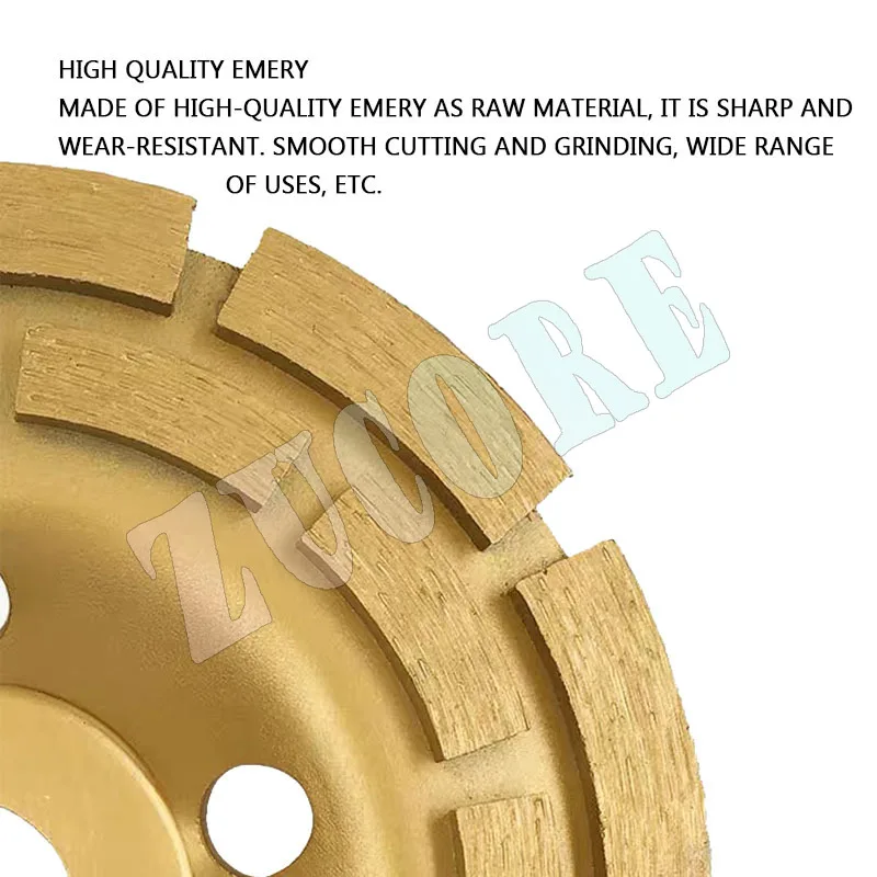 100-230MM diamond disc angle grinder granite stone polishing concrete emery