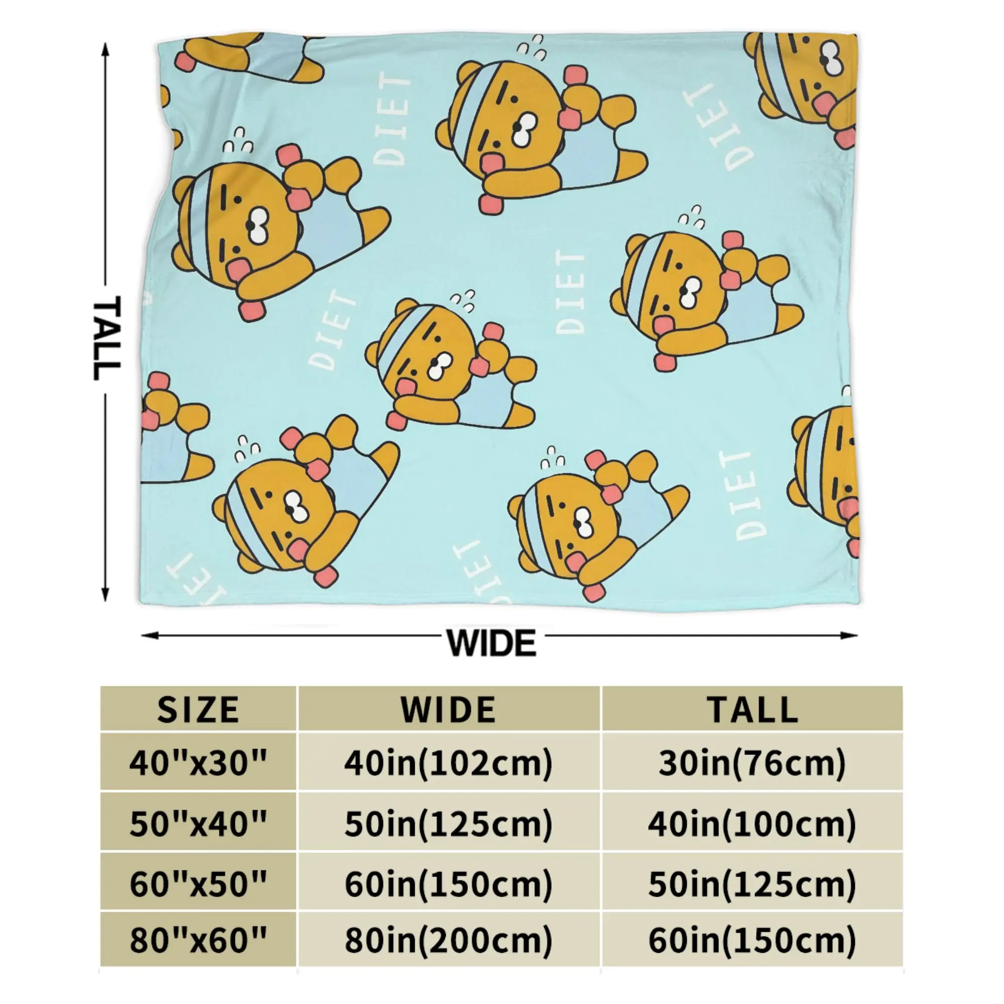 K-Kakaos F-Friends ريان الفراش يلقي الفانيلا المفرش للأريكة كرسي أريكة سرير مضحك غطاء سرير أريكة #6