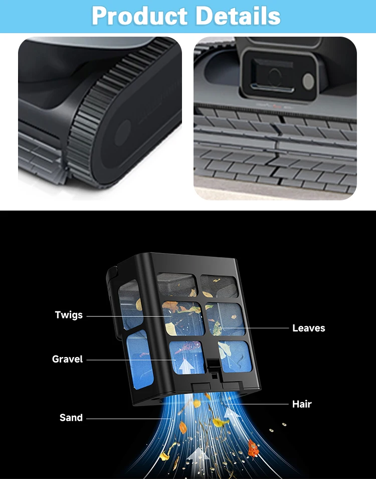 Z1 Pro Heavy-Duty Commercial Pool Cleaning Robot
