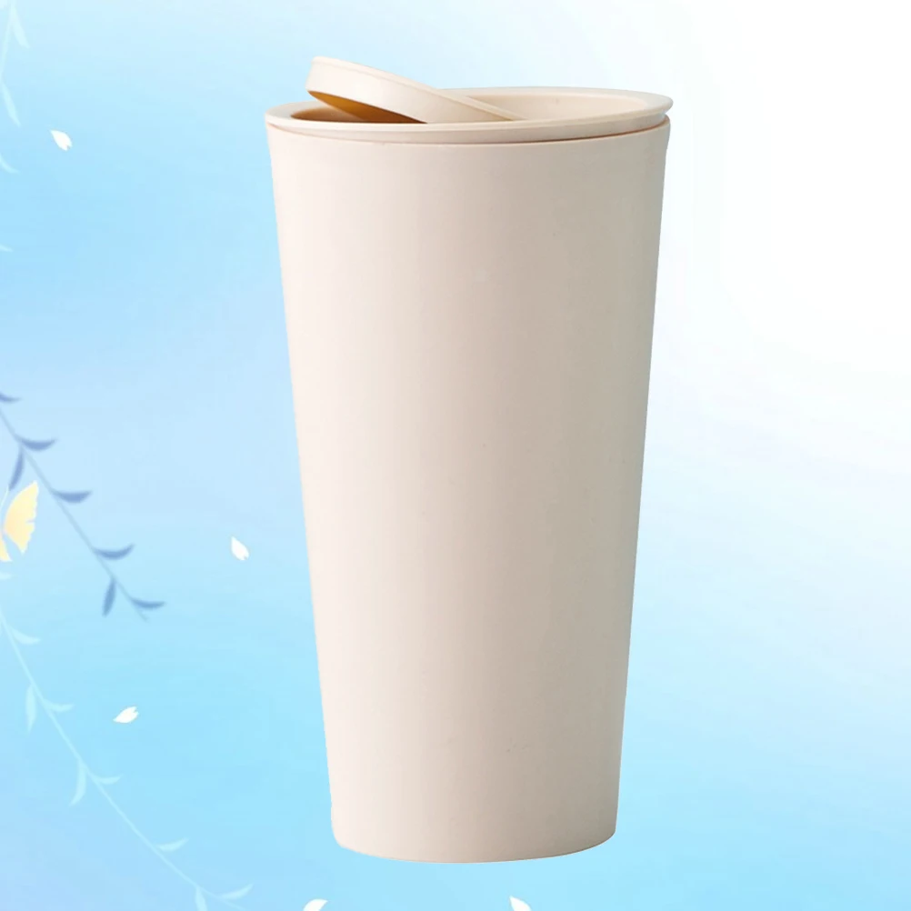 

Trash Can 8X8X16.5Cm Plastic Desktop Garbage Bin For Car Home Office Foldable Lightweight Organizer Accessories