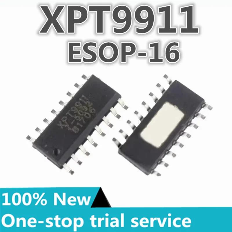 5-100 peças % novo xpt9911 xpt4978 esop16 amplificador de potência de áudio amplificador operacional chip ic