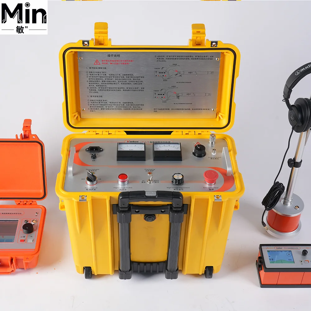 T8 Digital High Precision Low Voltage Cable Fault Locator Portable Underground Cable Fault Finder