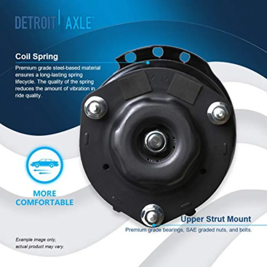 دعامة أمامية يمين لسيارة تويوتا هايلاندر لكزس RX330 RX350 RX400h دعامة جاهزة سريعة التركيب مع استبدال مجموعة زنبرك الملف #2