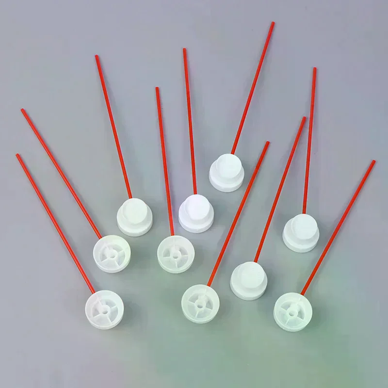 10 Pcs Spray-paint Caps Fit Female Cans,needle Cap-spray Can Nozzle-spray Paint Nozzles-spray Paint Tips Red Thin Tube