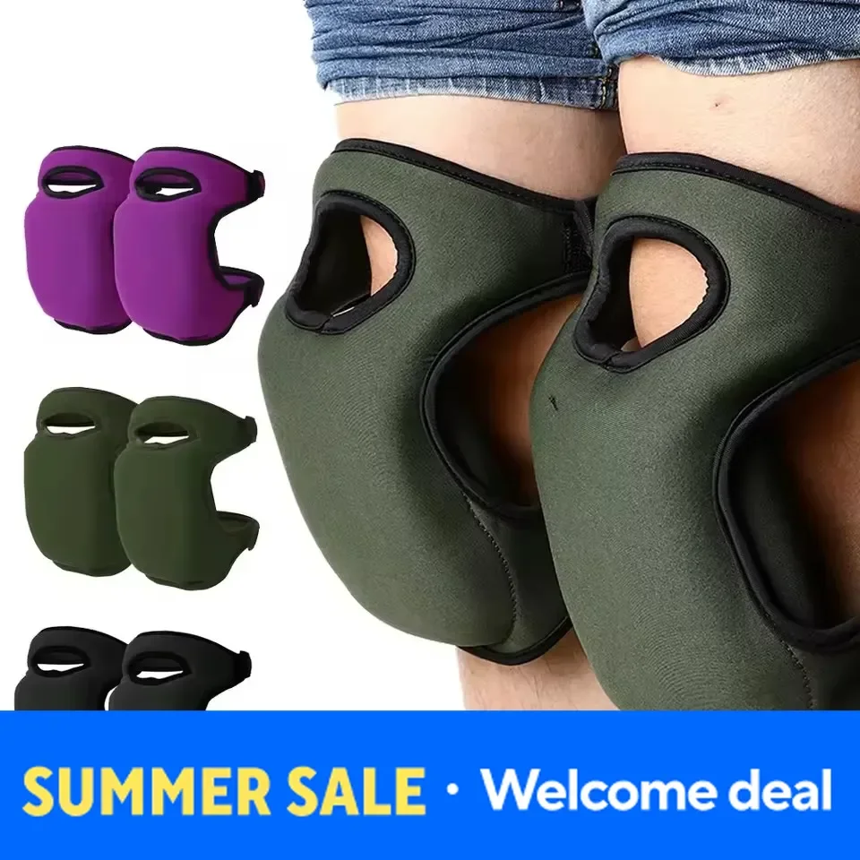 Protector de rodilla suave antideslizante 2 en 1 para jardinería, almohadillas protectoras de rodilla suaves para jardinero y limpieza