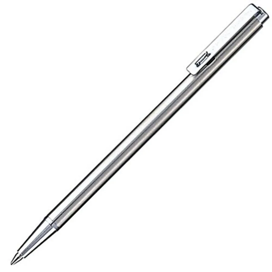 

Zebra Mini Ballpoint Pen 0.7 mm, Silver Body, Black Ink T-3