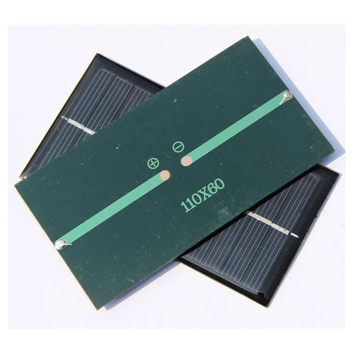 Panel Solar Portátil de 6V 1W para Carga de Baterías de Litio de 3.7V 4.2V, Mini Sistema Solar, Cargadores de Baterías para Juguetes DIY