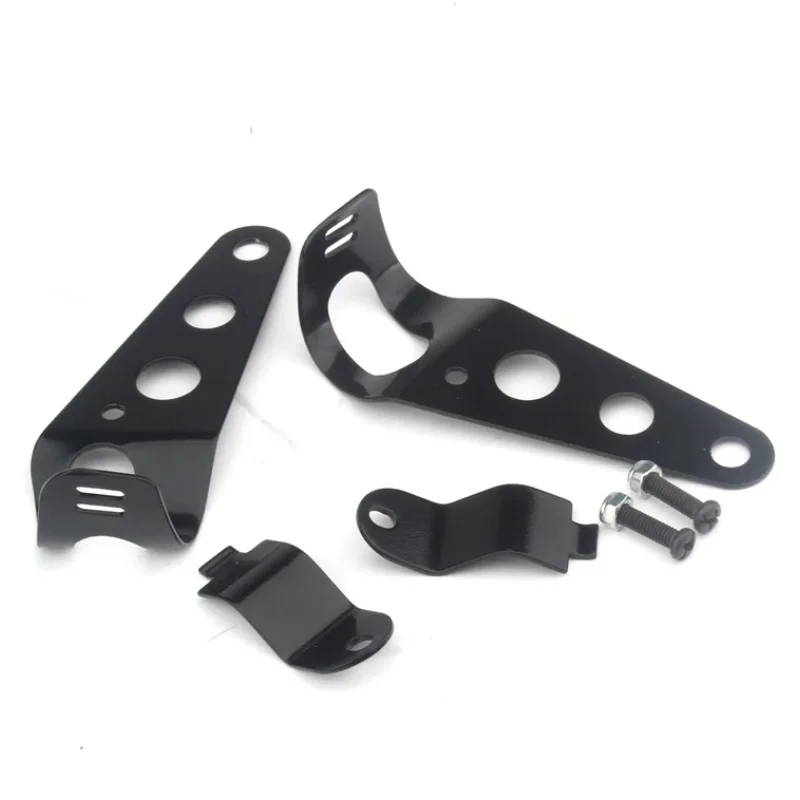 

33mm-43mm Universal Motorcycle Headlight Mount Brackets Fork Ear Chopper Headlamp Holder Adjust Motor Free Shipping N