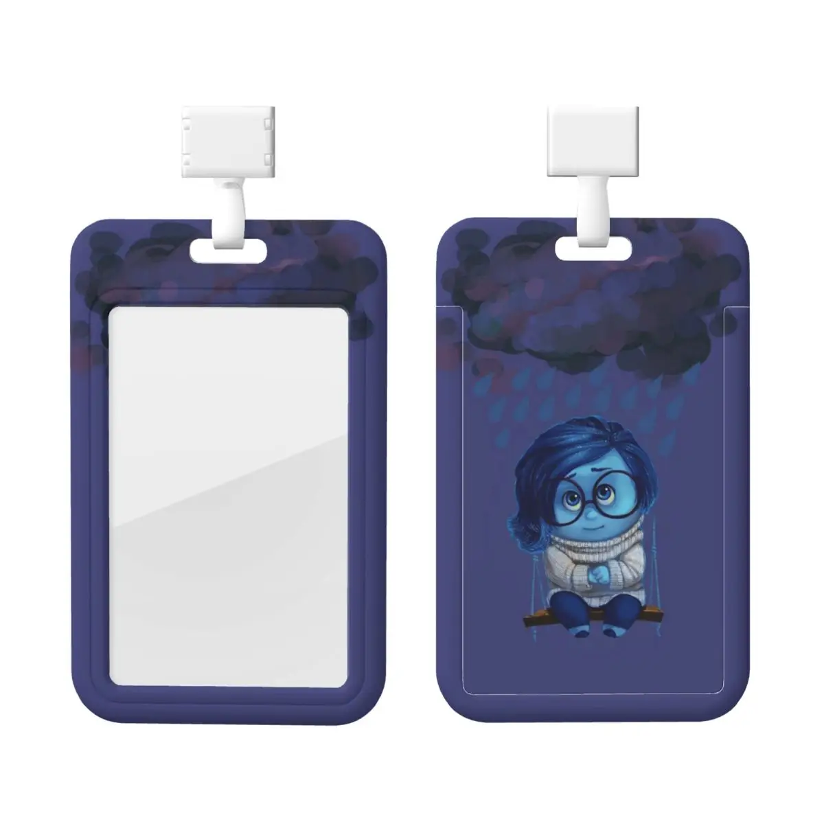 

Custom Neck Lanyard Card Holder Inside Out Card Badge Holder For Subway Bus Bank Card Lanyard Credential Badge Holder Hospitals