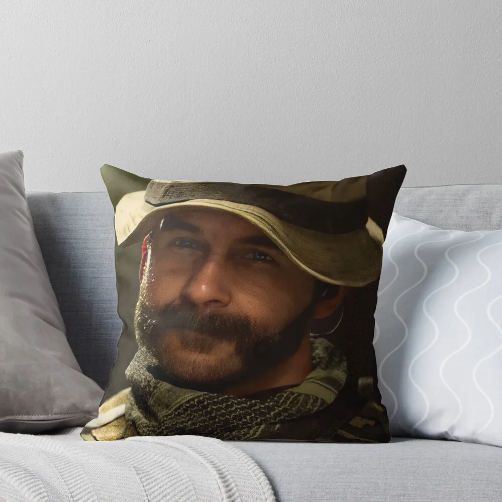 Captain John Price Throw Pillow Christmas Pillow Cases Decorative Sofa Cushions Decorative Cushions For Luxury Sofa Pillow