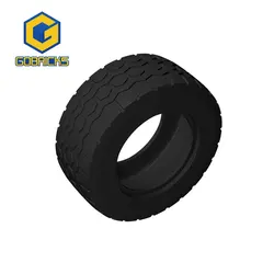 Gobricks 1PCS Tire 49.5 x 20 compatible with 15413 children's toys gifts Assembles Building Blocks Technical DIY Bricks Toy