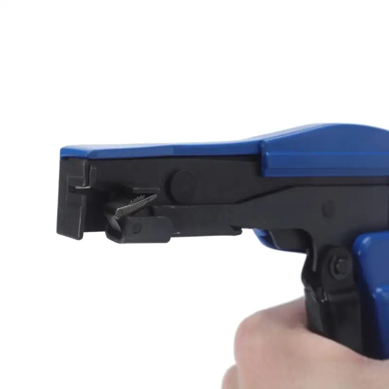 Professional Cable Tie Pliers Zips Tie Guns Ergonomic Fastening and Cuttiing Tool for Plastic Nylon Cable Tie Fasteners