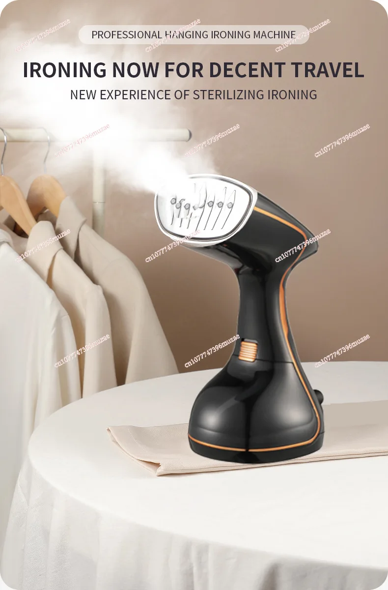 Household Steamer Portable 1800W Electric Steam Iron Brush New LCD Screen 3-speed Vertical Steamer