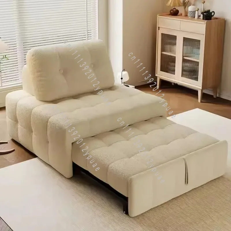 Multifunctional Folding Sofa Bed, Retractable Dual-purpose Single Chair for Living Room Bedroom Home Furniture