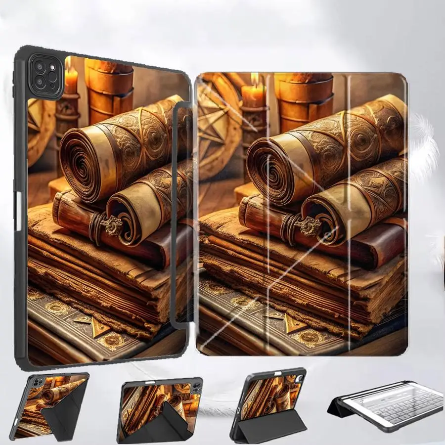 

Holder Cover Tablet Case For iPad Mini 6 7 Pro 11th 10th 9th 8th 7th 12.9inch Air 4 5 M3 M2 M4 11inch Pro 2025 Treasure Map