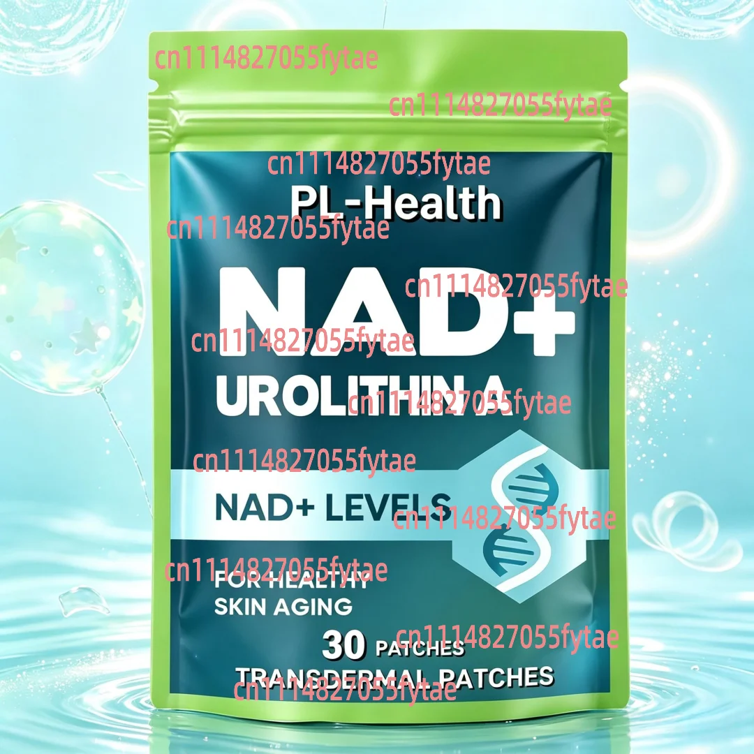 30 Patches NAD+ Transdermal Patches with Urolithin A Supports Anti Aging for Cellular Repair & Brain Boost