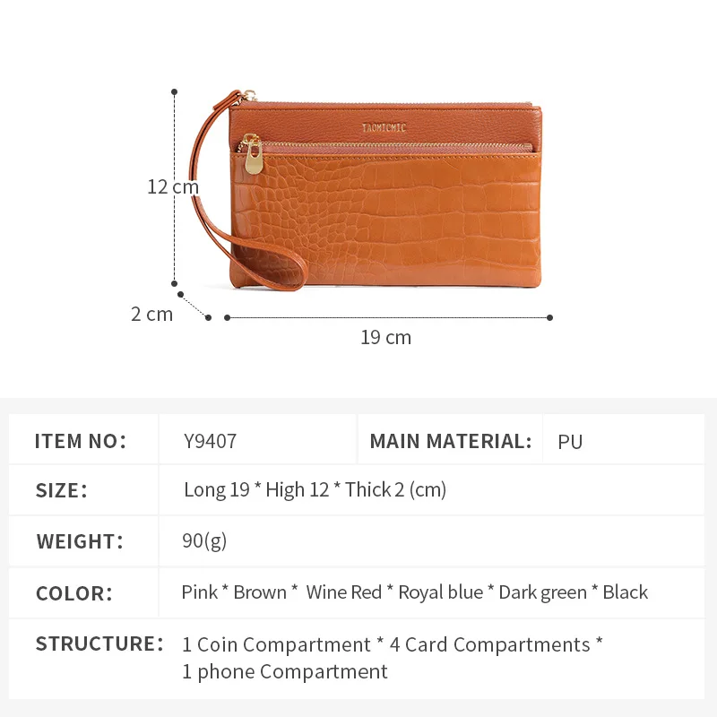 السيدات التمساح نمط حقيبة صغيرة Ins الأوروبية والأمريكية نمط عشاء حقيبة يد تغيير صغير محفظة بيع المصنع مباشرة بالجملة