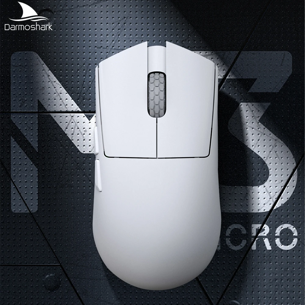 Darmoshark M3 Micro V2 Wireless Gaming Mouse Double 8k Nordic N54L PAW 3950 30000 DPI  Small Hand  Macro Game Mouse Lightweight