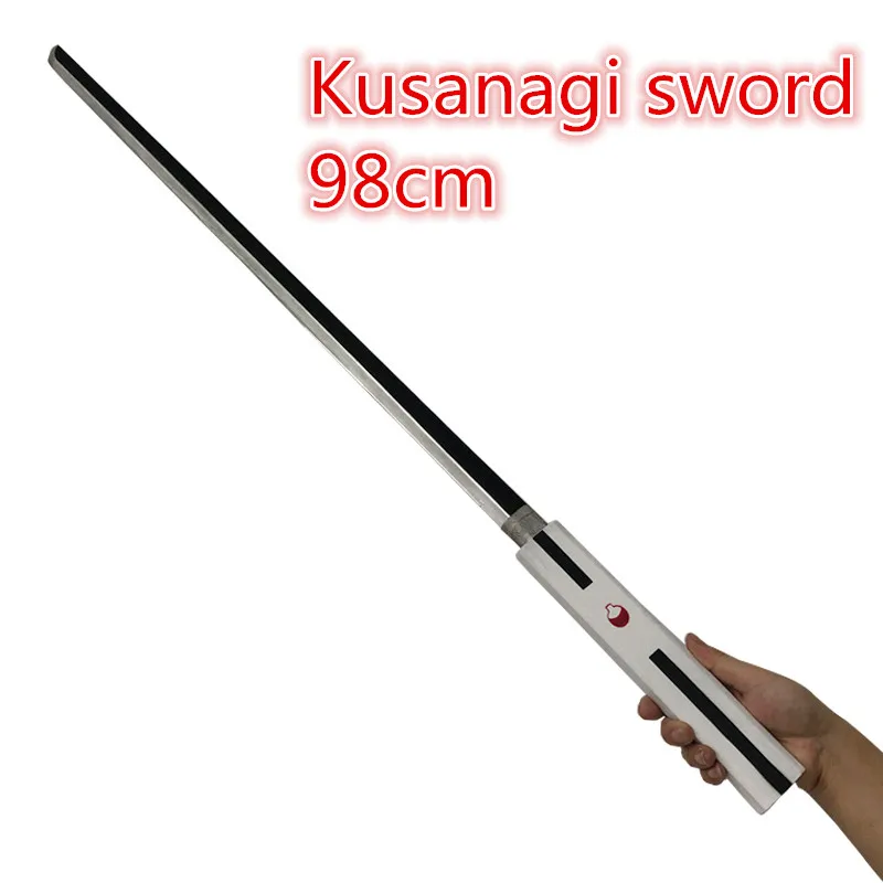 

Anime Katana Black Kusanagi sword plover blade Snake Sword Ninja Weapon Prop Role Playing Weapon Model Wood Prop 98cm Cosplay