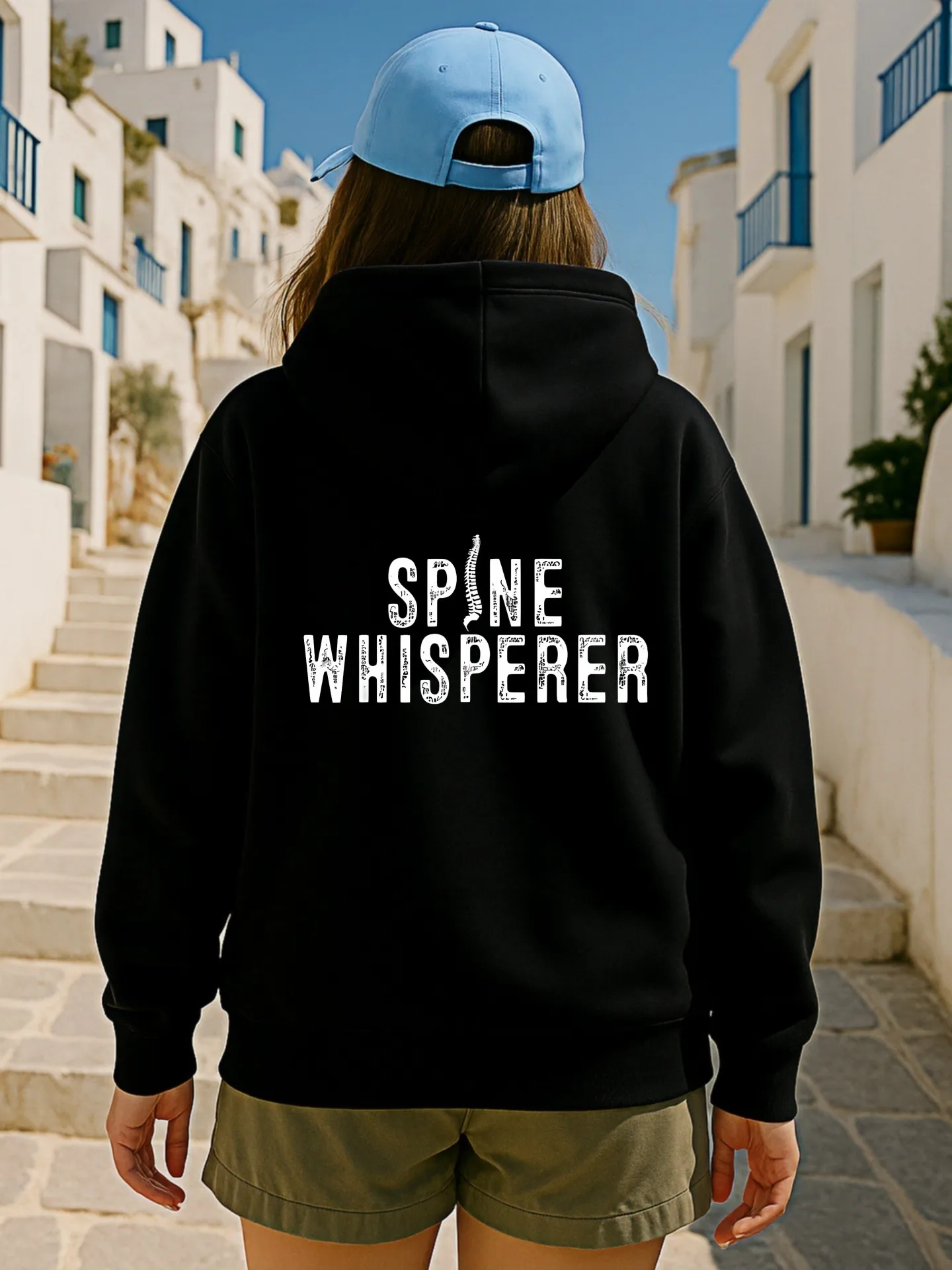 グラフィック パーカー レディース、レタープリント、カジュアルな美学、フリース、カジュアルな日常着、ティーン向け