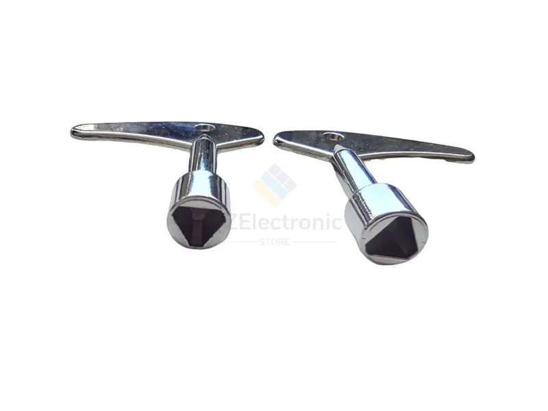 1 قطعة مفتاح ربط مثلث داخلي متعدد الوظائف، عداد مياه المصعد، خزانة التحكم الكهربائية، أدوات صمام عداد كهربائي