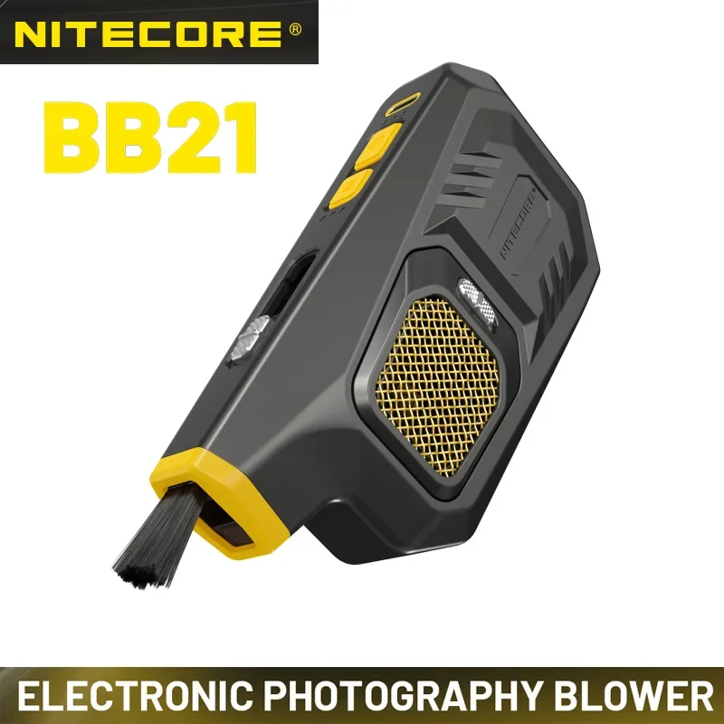 Nitecore BB21 Electronic BlowerBaby Photography Blower Multi Function Portable Air Blower for Camera Lens VS Nitecore BB2