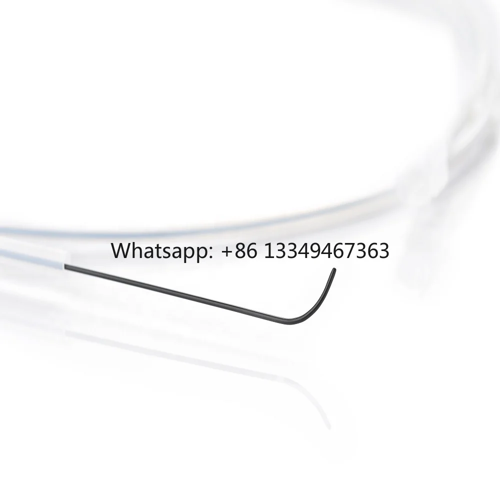 X-Way Super Stiff PTFE Medical Use Slide Guide Wires 0.021 0.032 0.035 0.038 45cm 60cm Stainless Steel Core Straight/J Tip