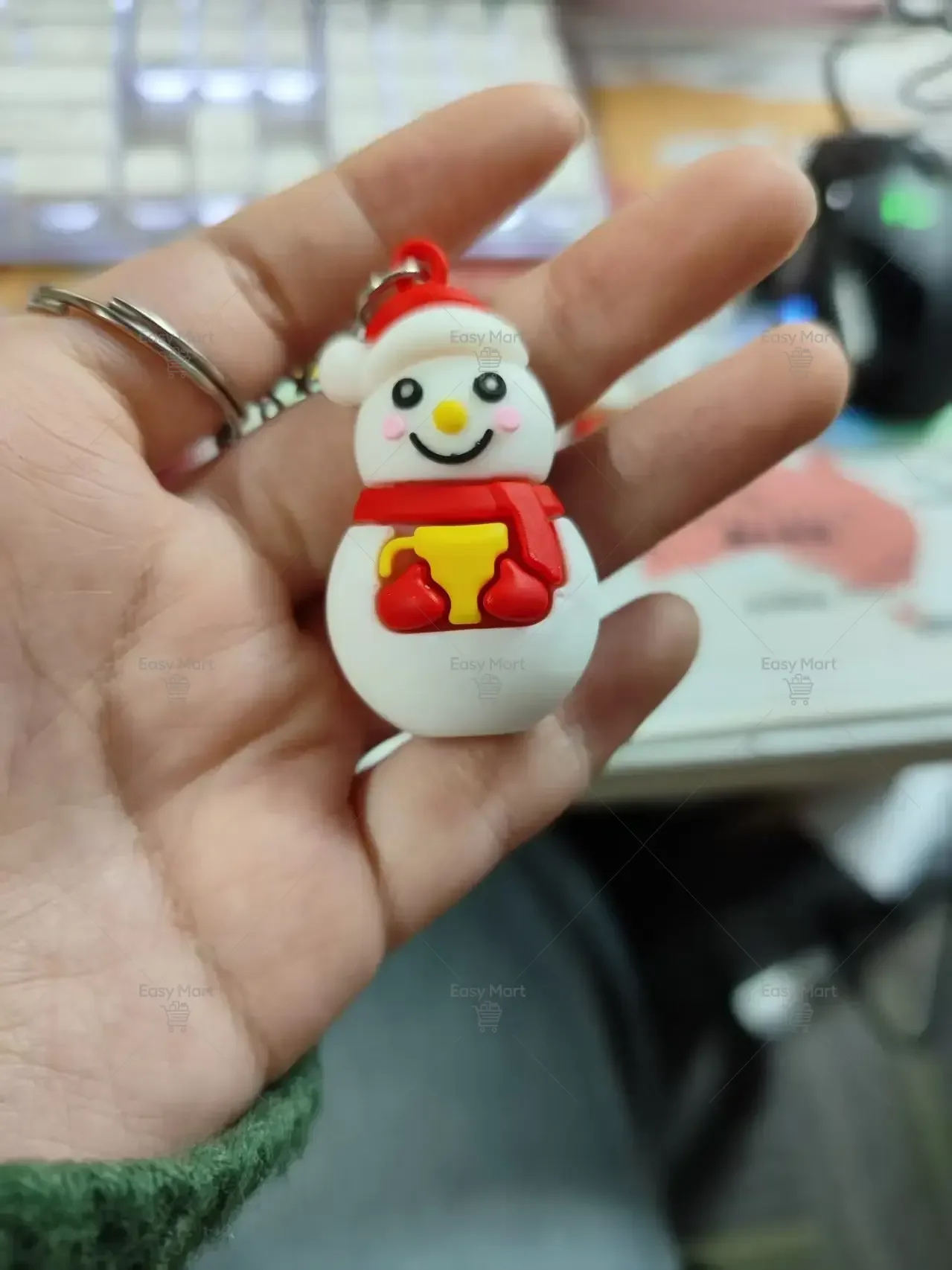 Cute animated character keychain