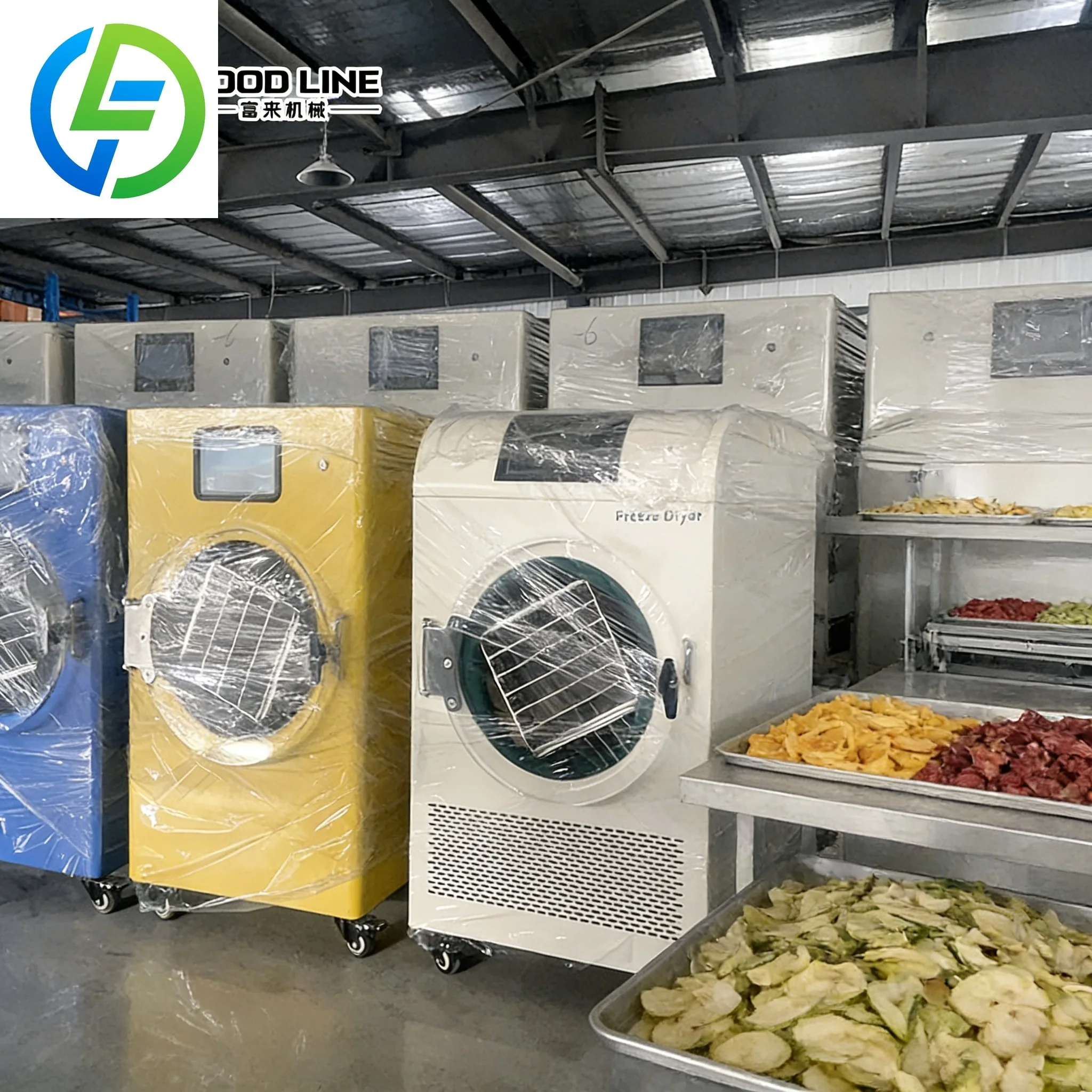 FOODLINE Freeze Dryer High Yield Vacuum Lyophilizing Equipment For Freeze‑Dried Instant Soup Raw Material Production Work