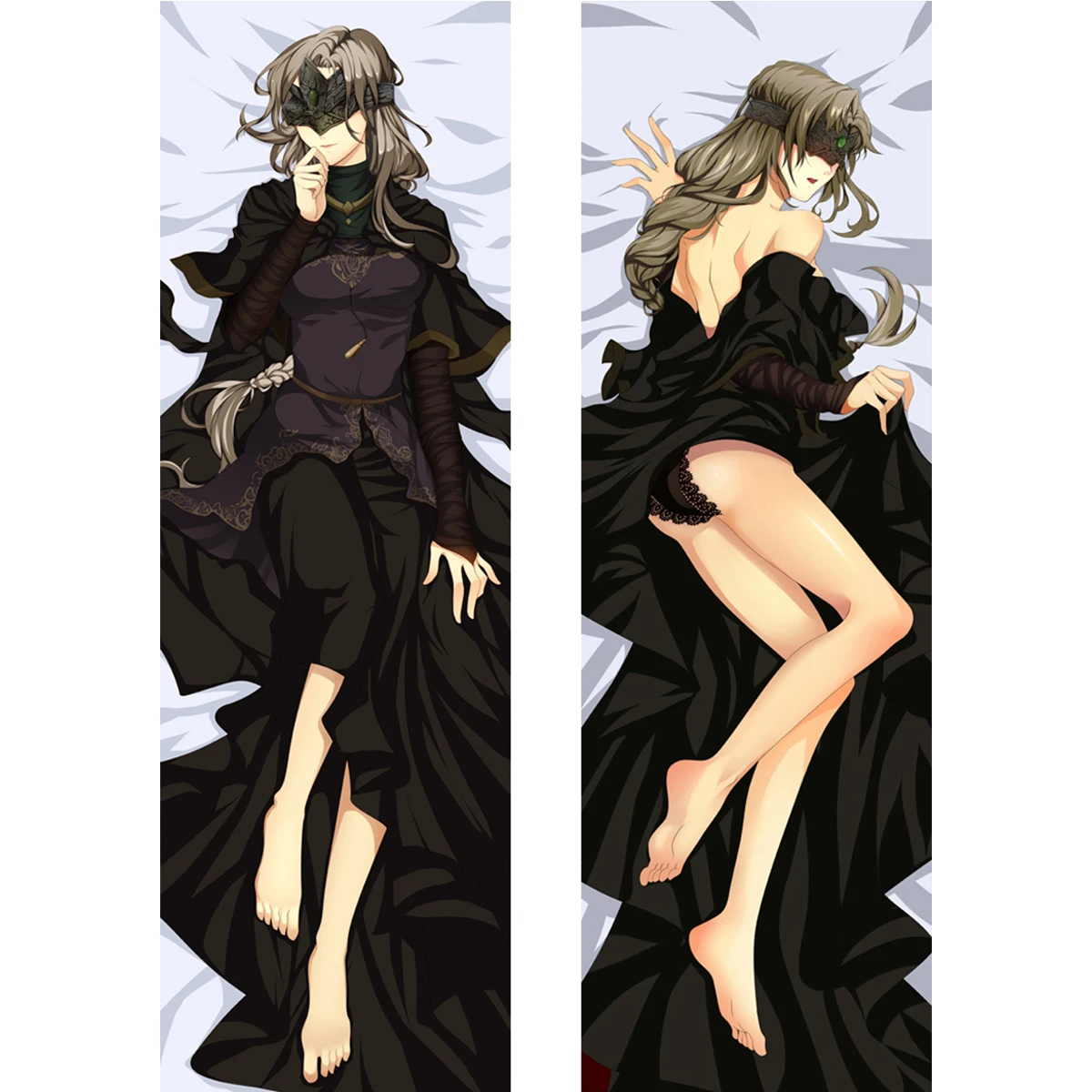 Anime Game Fire Keepers Dakimakura Ash Lynx Pillow Cover Half-demon Boy Cosplay Characters Long Life Size Body Pillowcase