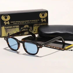 Sunglasses Man Lemtosh Johnny Depp Polarized Sun Glasses Woman Luxury Brand Vintage Acetate Driver's Shade Night Vision Goggles
