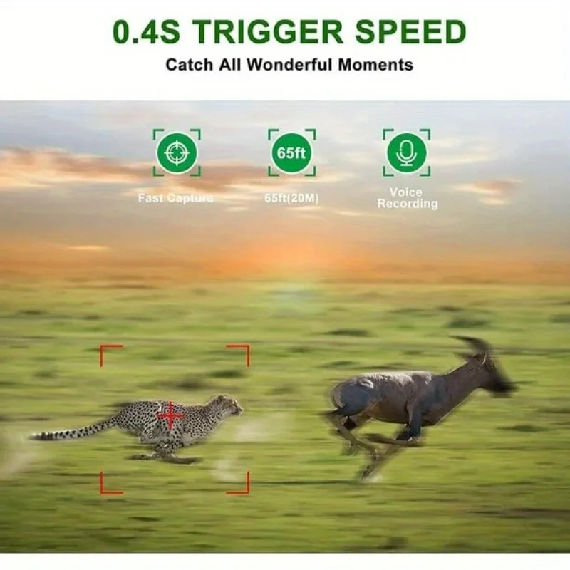 كاميرا تعقب الصيد 16MP 1080P الأشعة تحت الحمراء للرؤية الليلية الحركة المنشط الزناد كاميرا الأمن في الهواء الطلق الحياة البرية صور الفخاخ