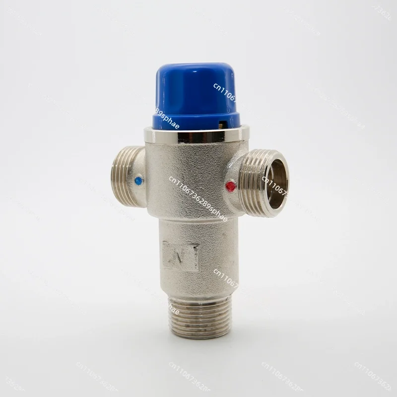 Three-way automatic switching valve solar gas water heater temperature control diverting valve 1-inch pipe switching valve