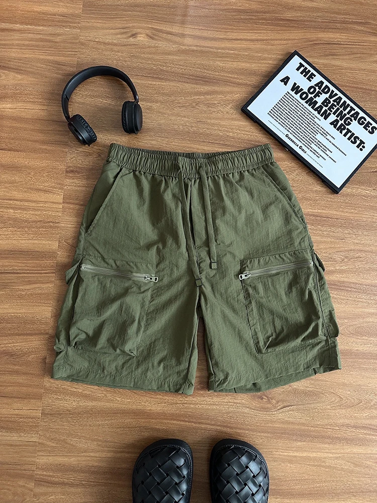 

Military een American Functional Workwear orts Men's Summer Outdoor Ice Silk Pants Qui Dry Sports Five-Quarter Length