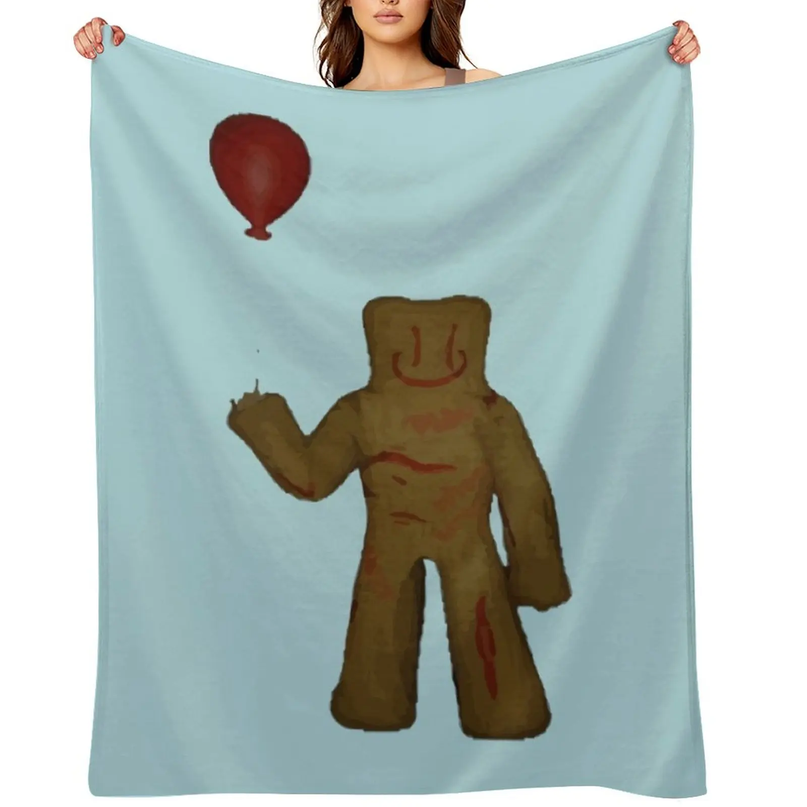 

Apeirophobia Partygoers Throw Blanket Large for winter Travel halloween Blankets