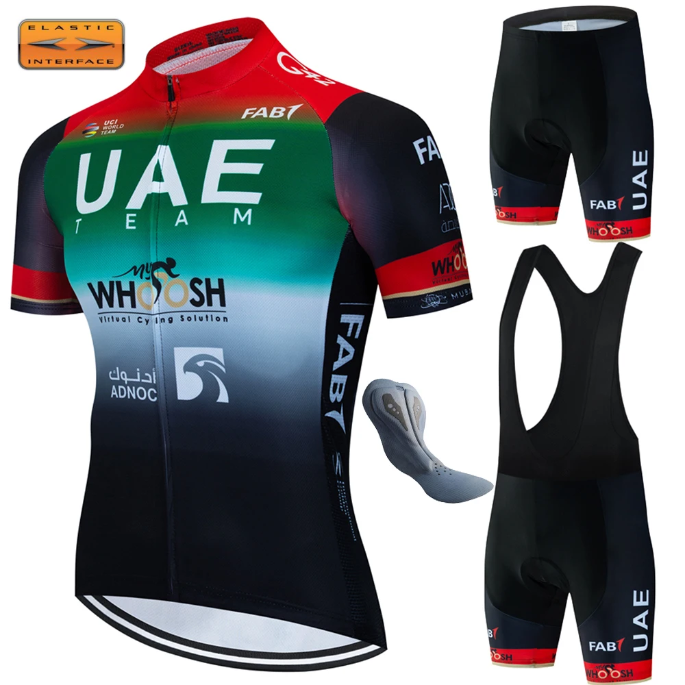 UAE 7 Hours Pad Mtb Pants Men's Cycling Shirt for Men Bicycles Mens Cycling Clothes Man Cyclist Clothing Road Bike Jersey Shorts