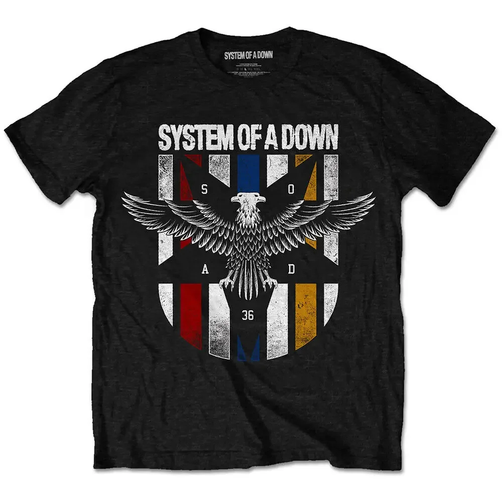 System of a Down Serj Tankian Daron Malakian Official Tee T-Shirt Mens Unisex