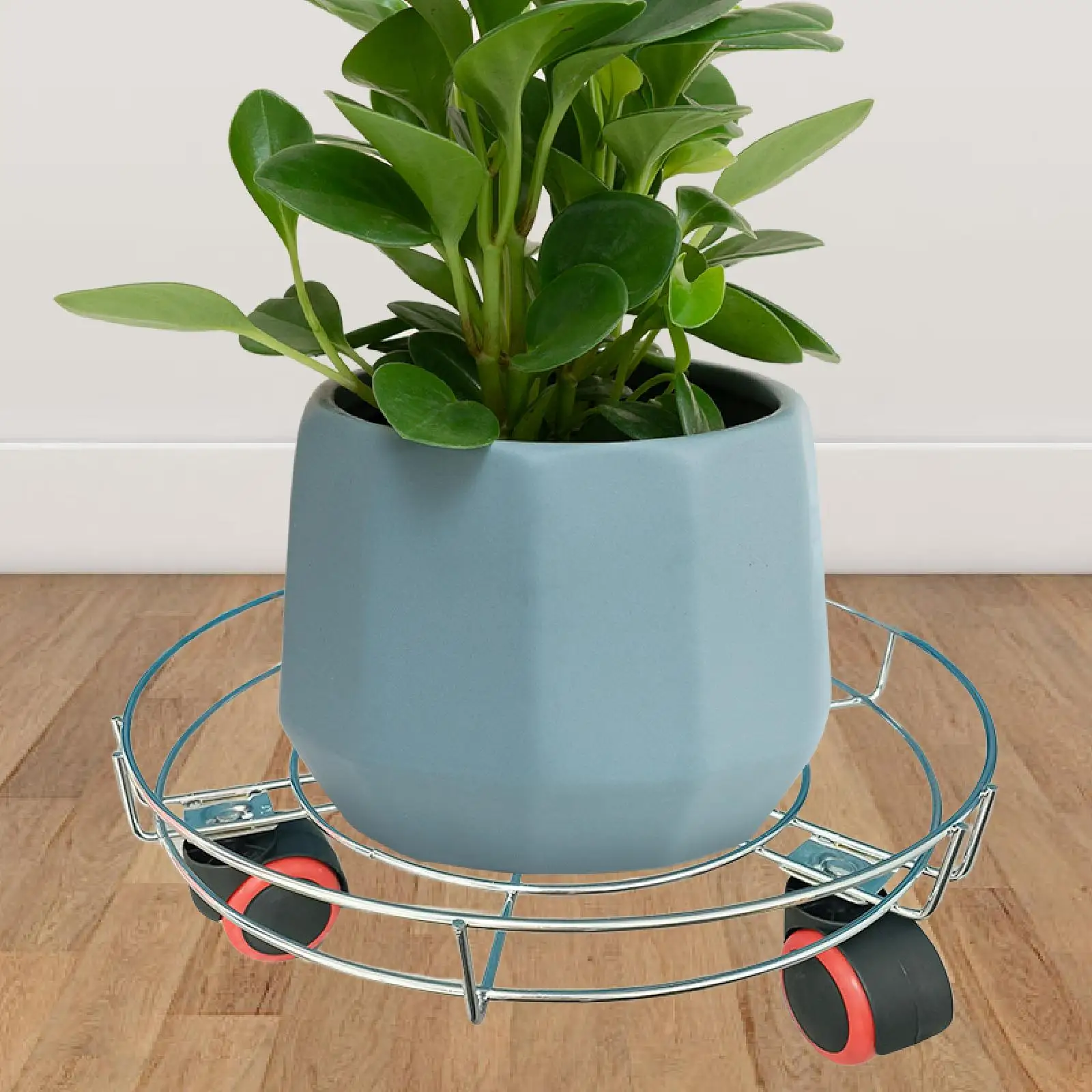 Plant Caddy with Wheels Plant Holder Planter Trolley Plant Dolly for Indoor Outdoor Flower Pot Home Garden Planter Potted Trees