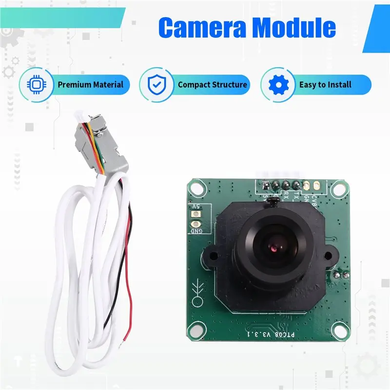 B50B-PTC08 Serial Camera Serial Port Camera Module RS232