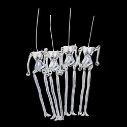 4pcs Skeleton Charms Women's Cute Little Girl Doll Pendant DIY Findings
