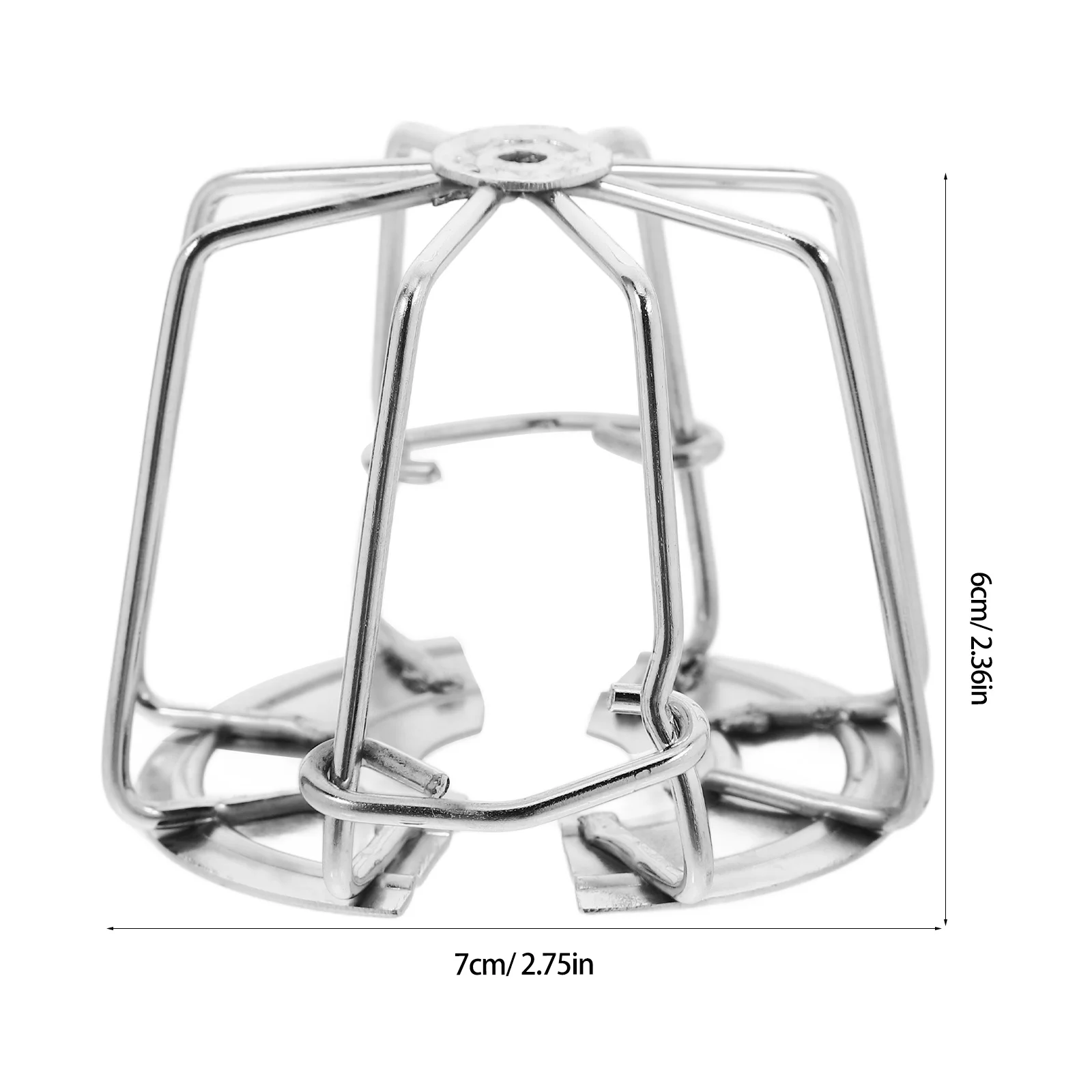 Fire Sprinkler Head Protector 1/2 Inch Heavy Duty Iron Cover For Ceiling Flush Mount Indoor Use Dust Cage Cap