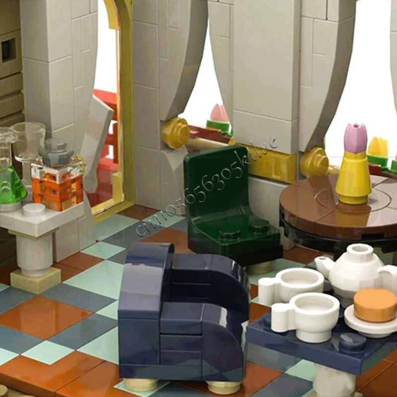 Bloc de construction modulaire personnalisé MOC pour enfants, 2364 pièces, maison, coin de rue, magasin de poissons, modèle populaire Simple, bricolage, jouet d'anniversaire, cadeau