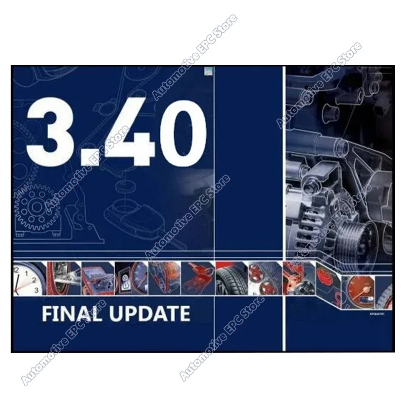 2026 Hot Sale  Auto Data 3.40 Vivid Workshop Data+Atris-Stakis Technik 2018.01V Multi languages Auto Repair Software Spanish