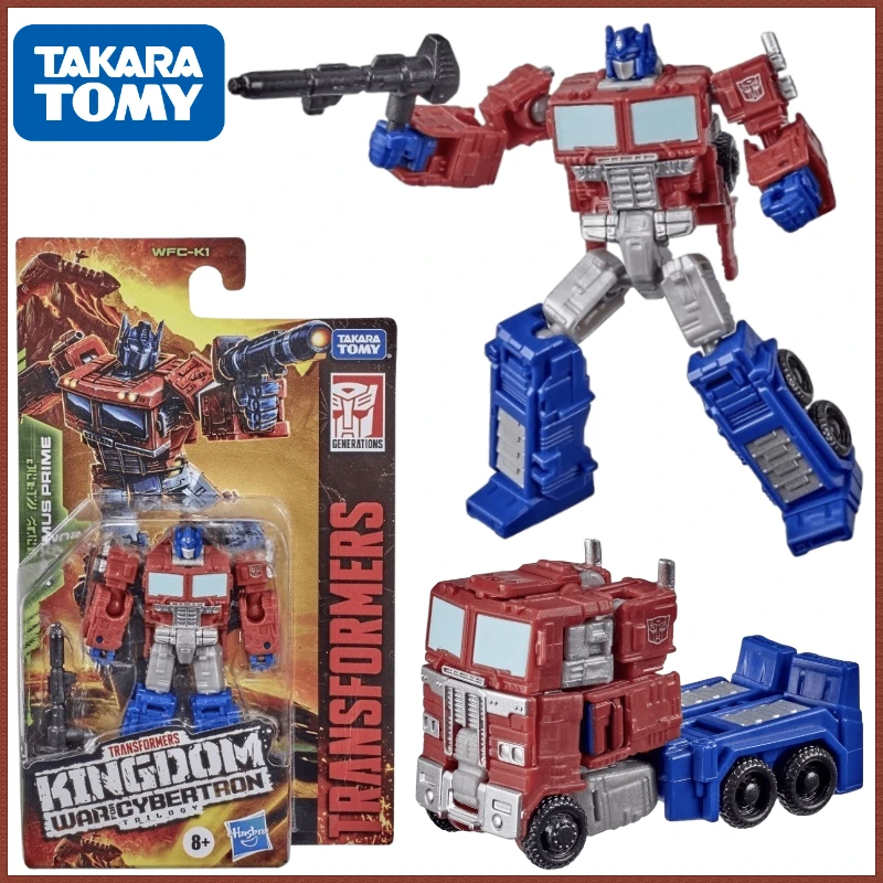 In Stock TM Transformers G Series WFC-K1 Optimus Prime Collect Figure Anime Robot Anime Action Models Kid Gifts Stitch