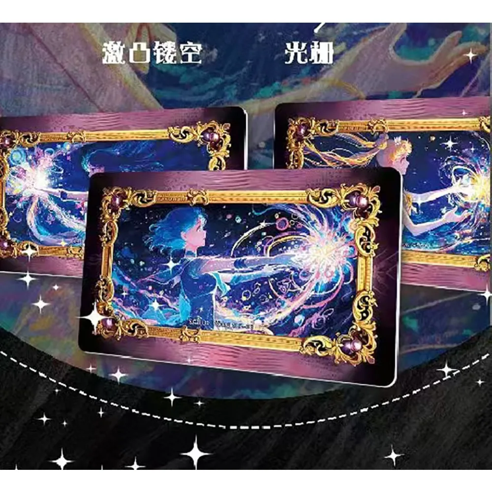 Vintage Fantasy Princess Collectible Trading Card Booster Box, Floral Anime Girl Character Art Cards for Collectors and Gifts