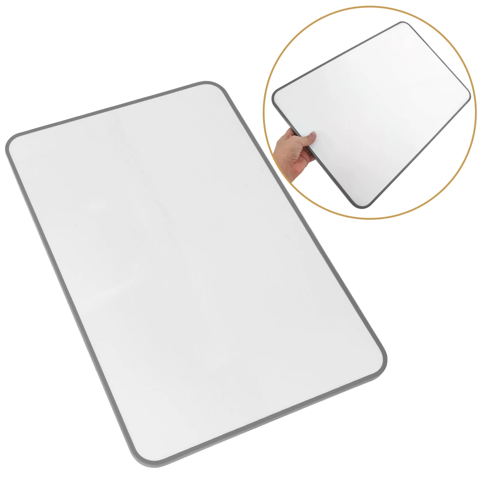 

Reusable Magnetic Double-Sided Dry Erase Whiteboard 45x30cm Smooth Surface Office Study Desk Fridge White Board