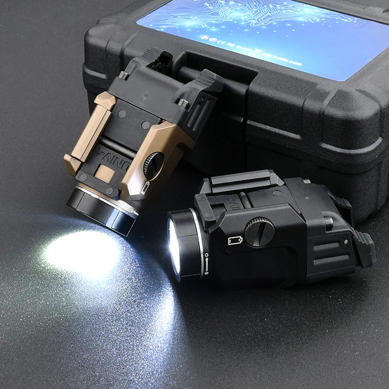 

WADSN TL-7A Flashlight Steamlight 800lumen High Power Pistol Weapon1 Strobe Light UNIV 1913 Fit 20mm Picatinny Rail Airsoft Gear