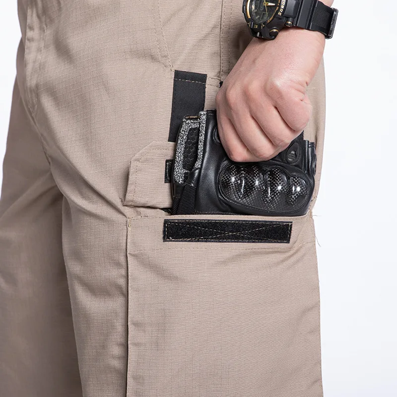 2026 Sommer Herren Militär Tarnanzug Taktisches Zweiteiler-Set Schnelltrocknend Atmungsaktiver Froschanzug Outdoor Kampf Cargo Uniform Streetwear Outfit – Detail 9